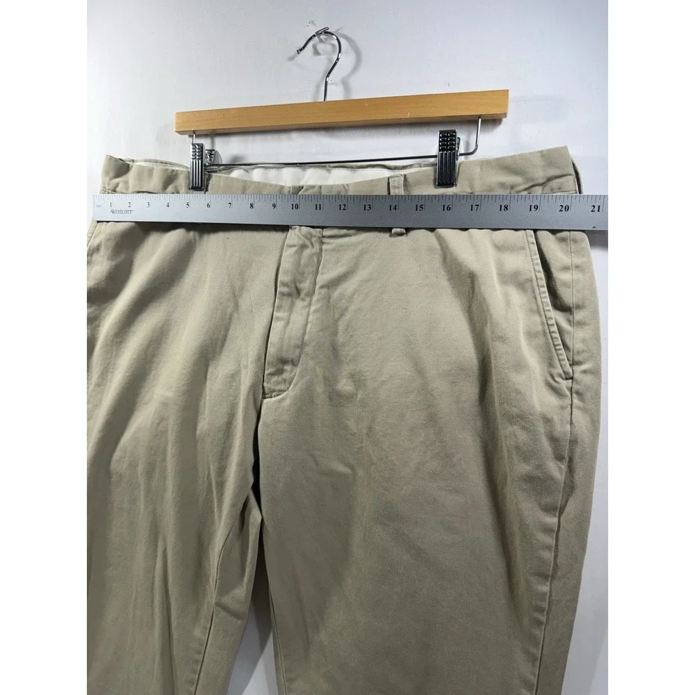 Polo Ralph Lauren Classic Fit Chino 40x32 Mens Khaki Tan Cotton Straight Preppy